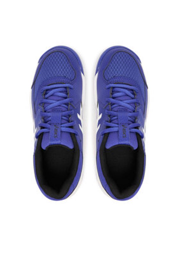 Asics Buty do tenisa Gel-Dedicate 8 Gs 1044A077 Granatowy. Kolor: niebieski. Materiał: skóra. Sport: tenis