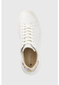 MOA Concept buty skórzane double gallery kolor biały. Nosek buta: okrągły. Zapięcie: sznurówki. Kolor: biały. Materiał: skóra #3