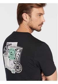 Converse T-Shirt Sticker Graphic 10023793-A02 Czarny Standard Fit. Kolor: czarny. Materiał: bawełna #3