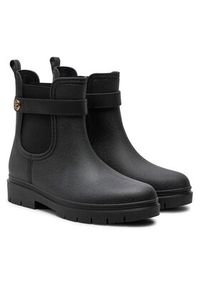 TOMMY HILFIGER - Tommy Hilfiger Kalosze Th Stud Rubberised Rainboot FW0FW08168 Czarny. Kolor: czarny #2