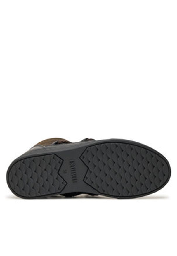 Inuikii Śniegowce Classic Wedge 75203-005 Szary. Kolor: szary. Materiał: zamsz, skóra