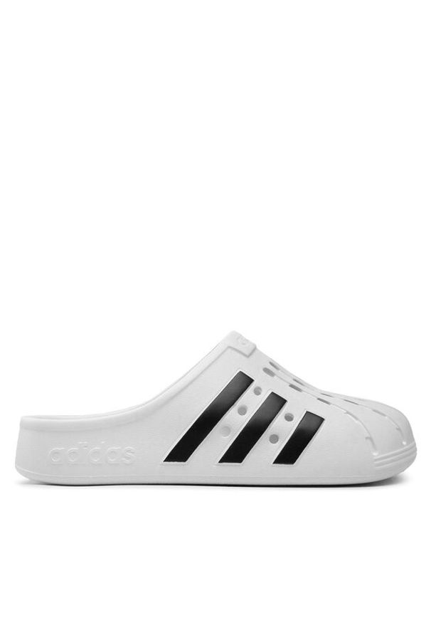 Adidas - adidas Klapki adilette Clog FY8970 Biały. Kolor: biały