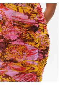 Pinko Sukienka koktajlowa Androgeo Abito 103224 A1OB Różowy Slim Fit. Kolor: różowy. Materiał: syntetyk. Styl: wizytowy