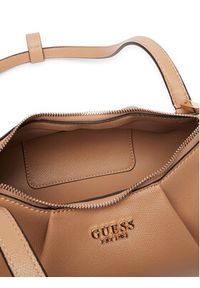 Guess Torebka Amorette HWBG78 98080 Beżowy ciemny. Kolor: beżowy. Materiał: skórzane #3
