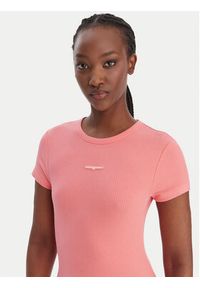 Tommy Jeans Sukienka codzienna DW0DW22339 Różowy Slim Fit. Okazja: na co dzień. Kolor: różowy. Materiał: wiskoza. Typ sukienki: proste. Styl: casual #3