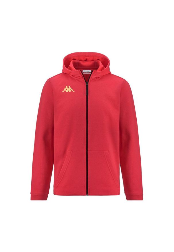 Bluza dziecięca Kappa Giordizi. Kolor: czerwony. Sport: piłka nożna