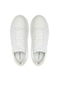 Calvin Klein Jeans Sneakersy Chunky Cupsole Low Mg YM0YM01253 Biały. Kolor: biały. Materiał: skóra #3