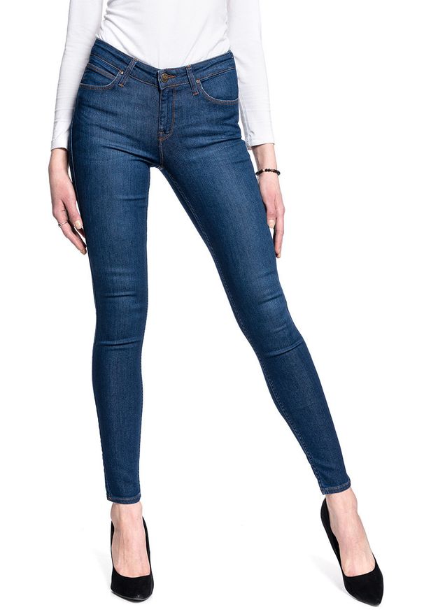 Lee - LEE JODEE DAMSKIE SPODNIE JEANSOWE DARK ARTISTICO L529MFOB 112112053
