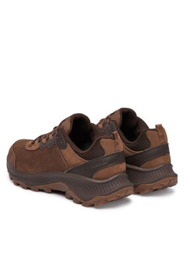 Merrell Sneakersy Speed Strike 2 J038945 Brązowy. Kolor: brązowy. Materiał: nubuk, skóra