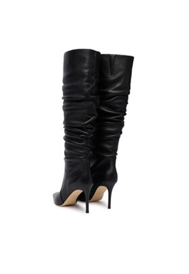 MICHAEL Michael Kors Kozaki Dawn 40F5DWHB6L Czarny. Kolor: czarny. Materiał: skóra