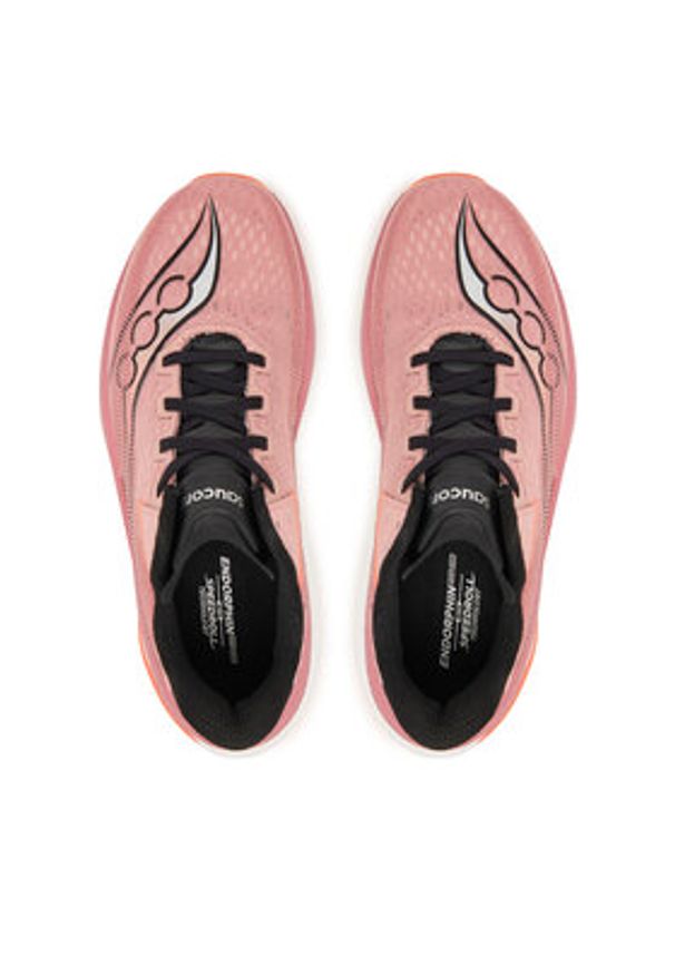 Saucony Buty do biegania Endorphin Azura S11070 Różowy. Kolor: różowy. Materiał: materiał