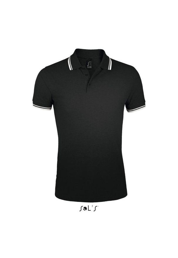 SOL'S - Polo Sol's Pasadena. Typ kołnierza: polo. Kolor: wielokolorowy, niebieski, biały. Styl: elegancki