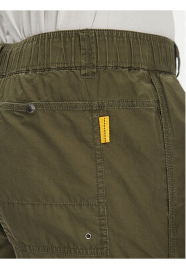 Parajumpers Spodnie materiałowe Baste 25SMPMPATW06 Zielony Regular Fit. Kolor: zielony. Materiał: bawełna