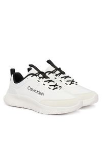Calvin Klein Sneakersy Light Eva Runn Ess Laceup Ny-Su HM0HM02342 Biały. Kolor: biały. Materiał: materiał #2