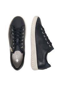 Rieker Sneakersy N0900-14 Granatowy. Kolor: niebieski. Materiał: skóra #4