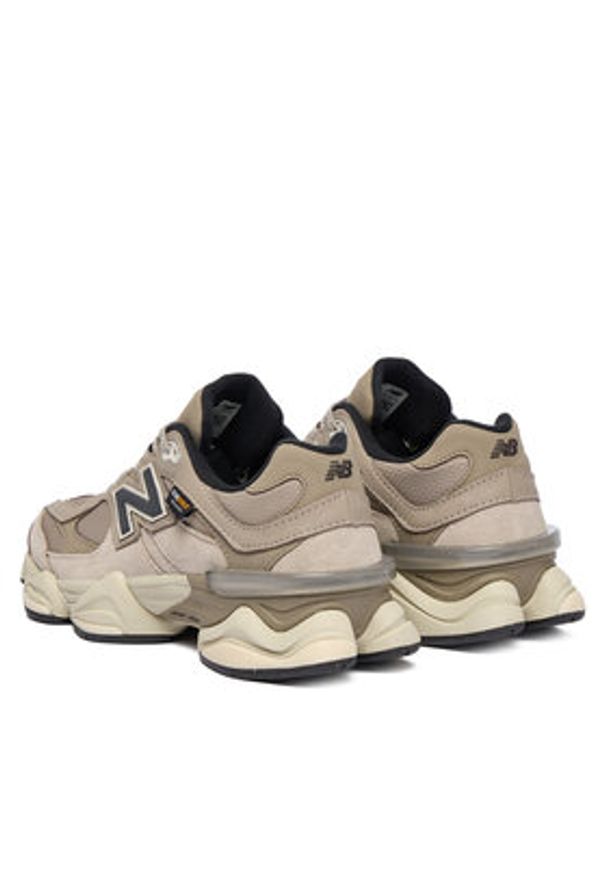 New Balance Sneakersy U9060ORD W Brązowy. Kolor: brązowy. Materiał: zamsz, skóra