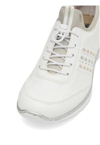 Rieker Półbuty L3259-80 Biały. Kolor: biały. Materiał: syntetyk, materiał #5