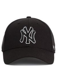 47 Brand Czapka z daszkiem New York Yankees B-MVPSP17WBP-BKC Czarny. Kolor: czarny. Materiał: materiał