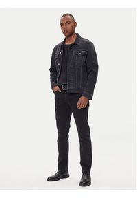 Calvin Klein Jeansy LV04RD902G Czarny Slim Fit. Kolor: czarny