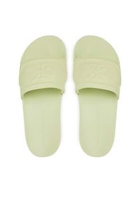 Calvin Klein Jeans Klapki Slide Pu Hf Mg YW0YW01879 Zielony. Kolor: zielony. Materiał: skóra #4