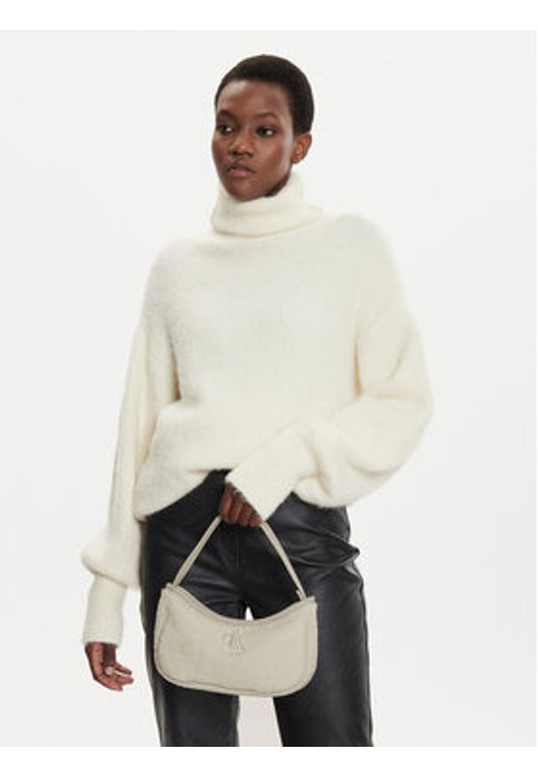 Calvin Klein Jeans Torebka Teddy IU0IU00634 Écru