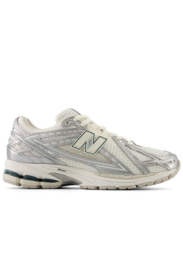 Buty New Balance M1906REE - szare. Kolor: szary. Materiał: guma, materiał, skóra, syntetyk. Szerokość cholewki: normalna. Sport: turystyka piesza