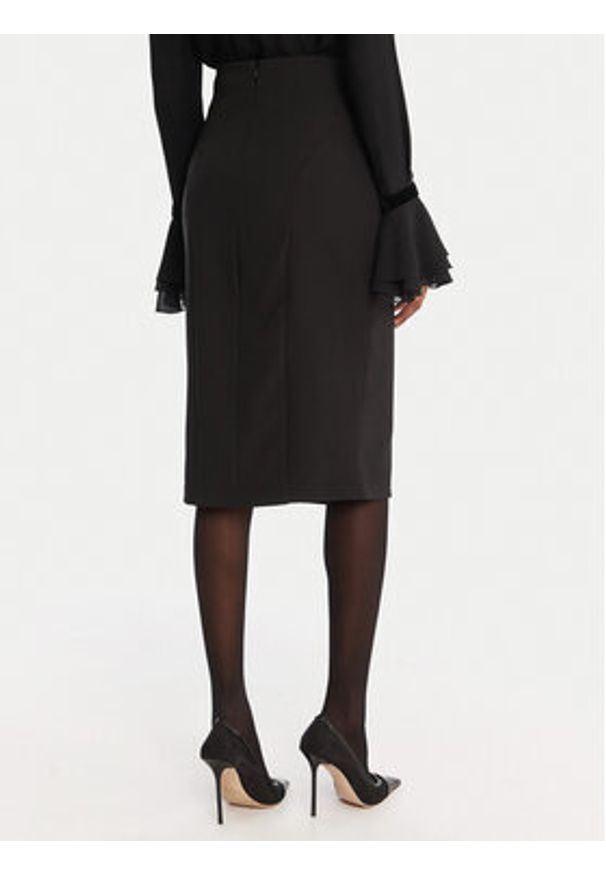 Rinascimento Spódnica ołówkowa CFC0125561003 Czarny Slim Fit. Kolor: czarny. Materiał: syntetyk
