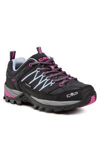 CMP Trekkingi Rigel Low Wmn Trekking Shoes Wp 3Q13246 Czarny. Kolor: czarny. Materiał: skóra, zamsz #5