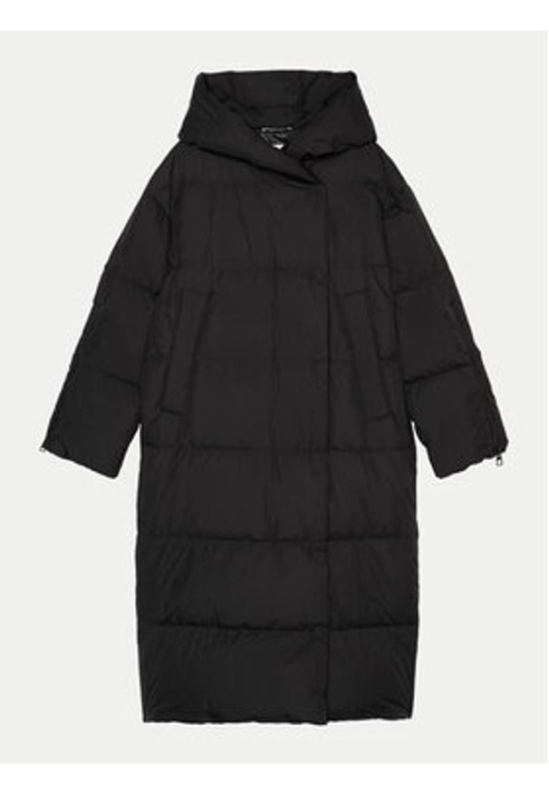 Marc O'Polo Kurtka puchowa 409 0874 71333 Czarny Regular Fit. Typ kołnierza: polo. Kolor: czarny. Materiał: syntetyk. Sezon: zima