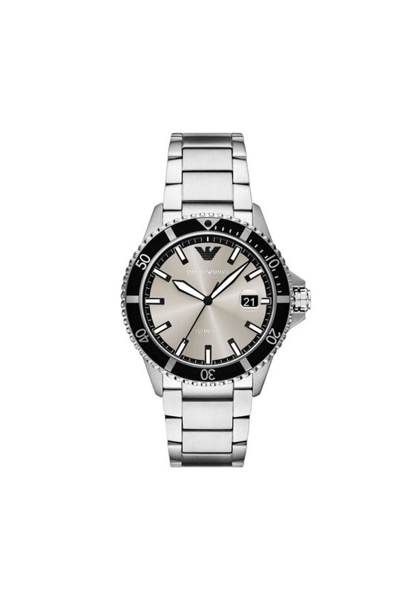 Emporio Armani Zegarek World Explorer AR11683 Srebrny. Kolor: srebrny