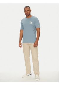 Champion T-Shirt 221037 Niebieski Standard Fit. Kolor: niebieski. Materiał: bawełna #2