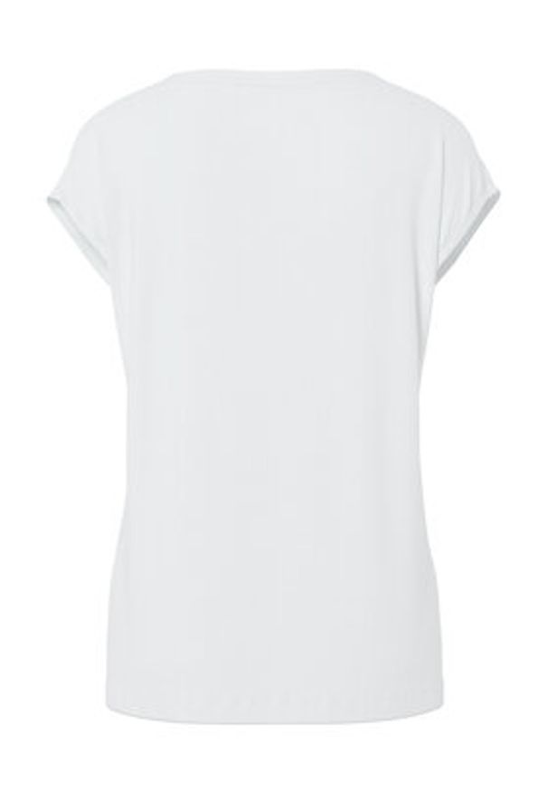 Pieces T-Shirt Billo 17078732 Biały Loose Fit. Kolor: biały. Materiał: wiskoza