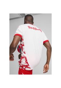 Puma - Męska koszulka domowa FC Red Bull Salzburg 24/25 PUMA White Red. Kolor: biały, czerwony, wielokolorowy
