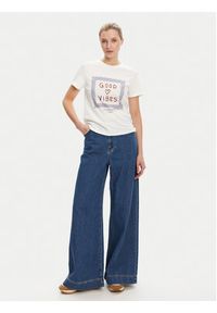 Weekend Max Mara T-Shirt Ara 2525976041 Biały Regular Fit. Kolor: biały. Materiał: bawełna #5