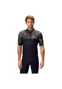 ENDURA - Koszulka rowerowa męska Endura Floral FS260. Kolor: żółty, czarny, wielokolorowy. Sport: kolarstwo #1