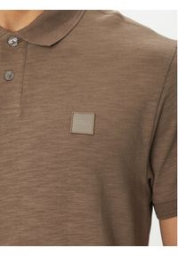 BOSS Polo 50536728 Beżowy Regular Fit. Typ kołnierza: polo. Kolor: beżowy. Materiał: bawełna #2