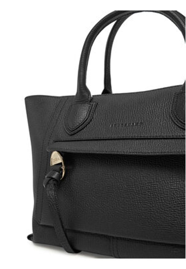 Longchamp Torebka 10104HTA Czarny. Kolor: czarny. Materiał: skórzane
