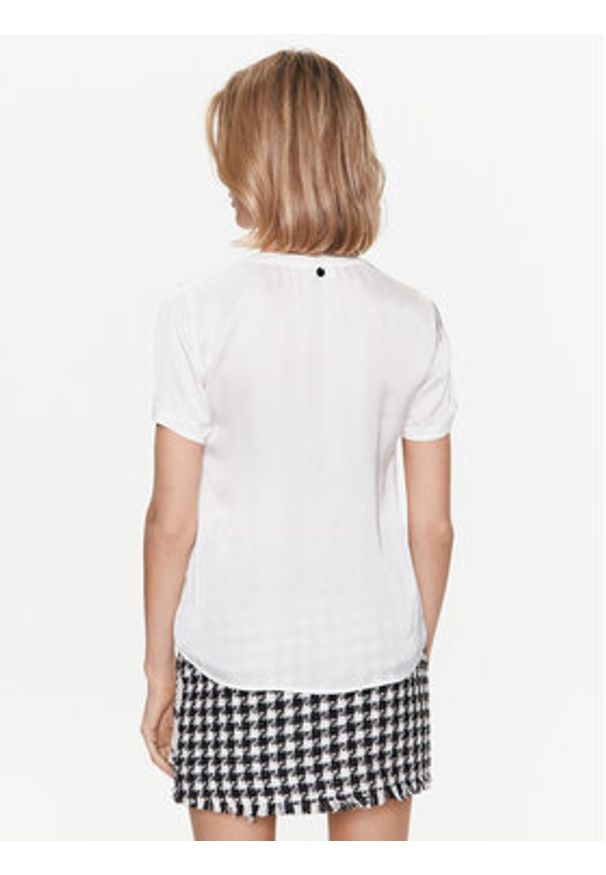 Liu Jo T-Shirt WA3146 T3378 Biały Regular Fit. Kolor: biały. Materiał: wiskoza