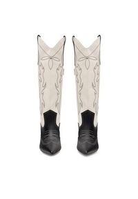 Nine West Kowbojki ZARIYA 909001 Czarny. Kolor: czarny. Materiał: skóra #7