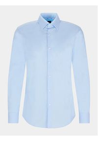 BOSS - Boss Koszula H-Hank-Kent-C1-214 50469345 Niebieski Slim Fit. Typ kołnierza: kołnierzyk klasyczny. Kolor: niebieski. Materiał: bawełna #5