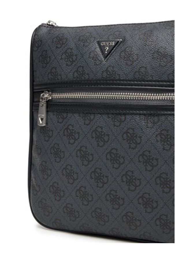 Guess Saszetka HMMILO P5417 Szary. Kolor: szary. Materiał: skóra