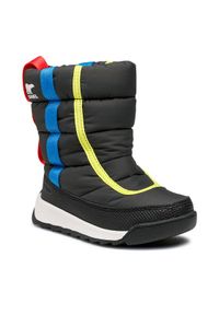 sorel - Sorel Śniegowce Whitney II Puffy Mid Wp NC3873-093 Czarny. Kolor: czarny. Materiał: materiał