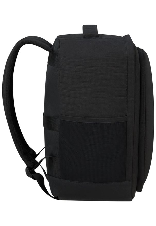 AMERICAN TOURISTER - Plecak American Tourister Take2Cabin S do Ryanair czarny. Kolor: czarny. Materiał: materiał. Styl: klasyczny