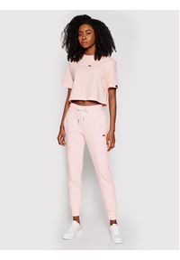 Ellesse T-Shirt Fireball SGB06838 Różowy Loose Fit. Kolor: różowy. Materiał: bawełna #3