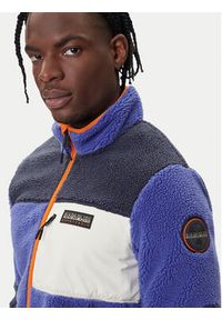 Napapijri Polar Yupik NP0A4GNT Niebieski Regular Fit. Kolor: niebieski. Materiał: syntetyk #6