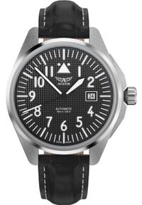 AVIATOR - Zegarek Aviator Zegarek męski Aviator V.3.39.0.333.4 czarny. Kolor: czarny #1