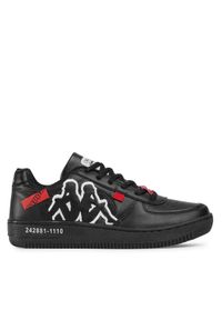 Kappa Sneakersy 242881 Czarny. Kolor: czarny. Materiał: skóra