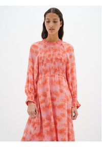 InWear Sukienka codzienna Davila 30108148 Koralowy Feminine Fit. Okazja: na co dzień. Kolor: pomarańczowy. Materiał: wiskoza. Typ sukienki: proste. Styl: casual #4