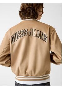 Guess Jeans Kurtka przejściowa 180532 Beżowy Classic Fit. Kolor: beżowy #4