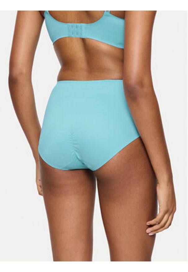 Triumph Figi klasyczne z wysokim stanem True Shape Sensation 10218231 Niebieski. Stan: podwyższony. Kolor: niebieski. Materiał: syntetyk
